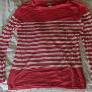 Banana Republic, small, pink/white